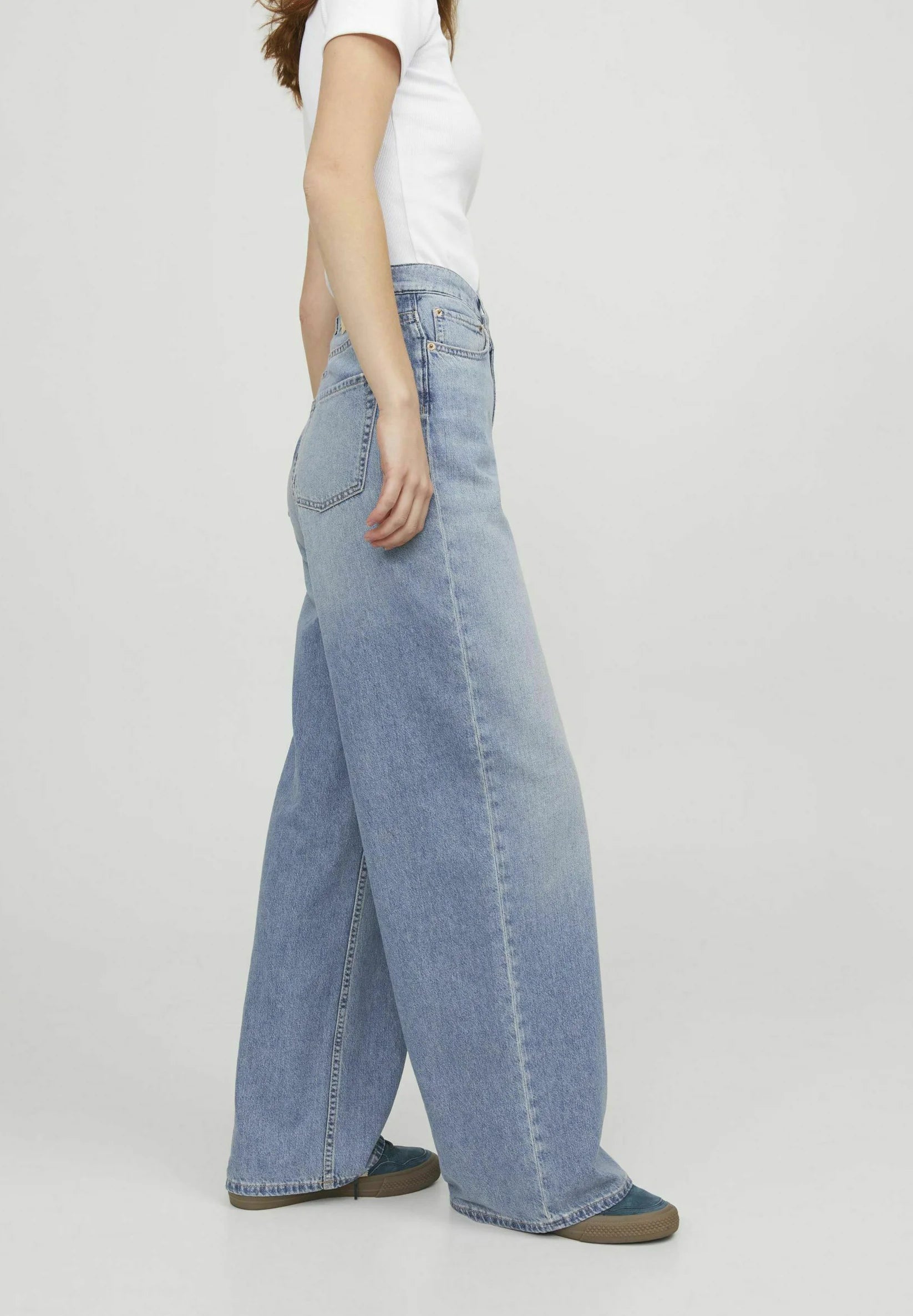 Tokyo Wide Jean Light Denim | JJXX