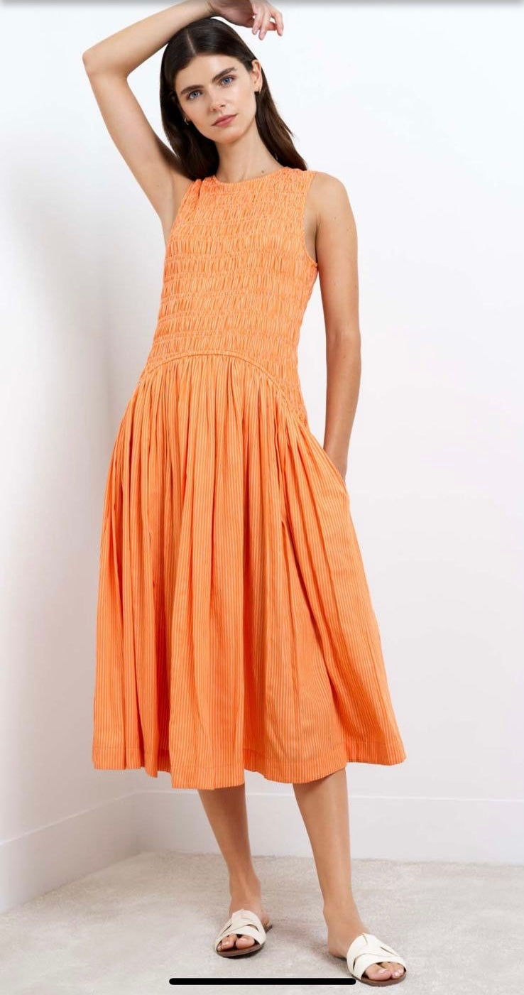 Alexis Cotton Midi Dress | French Connection