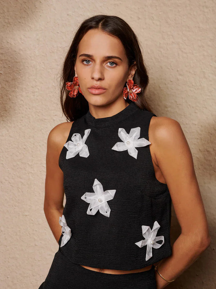 Glow Flora cropped Top | Sister Jane