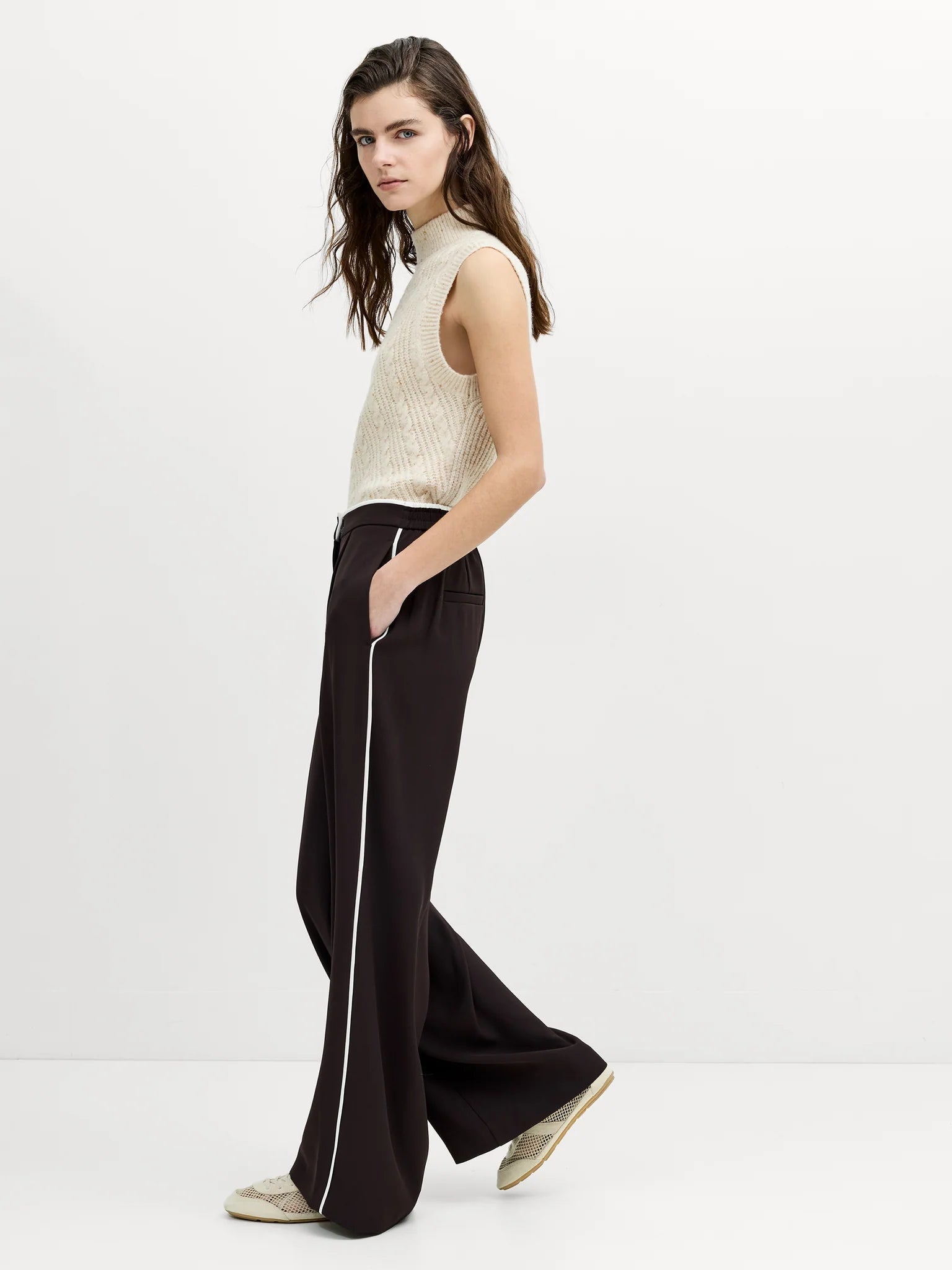Vinnie Piping Pants|French Connection