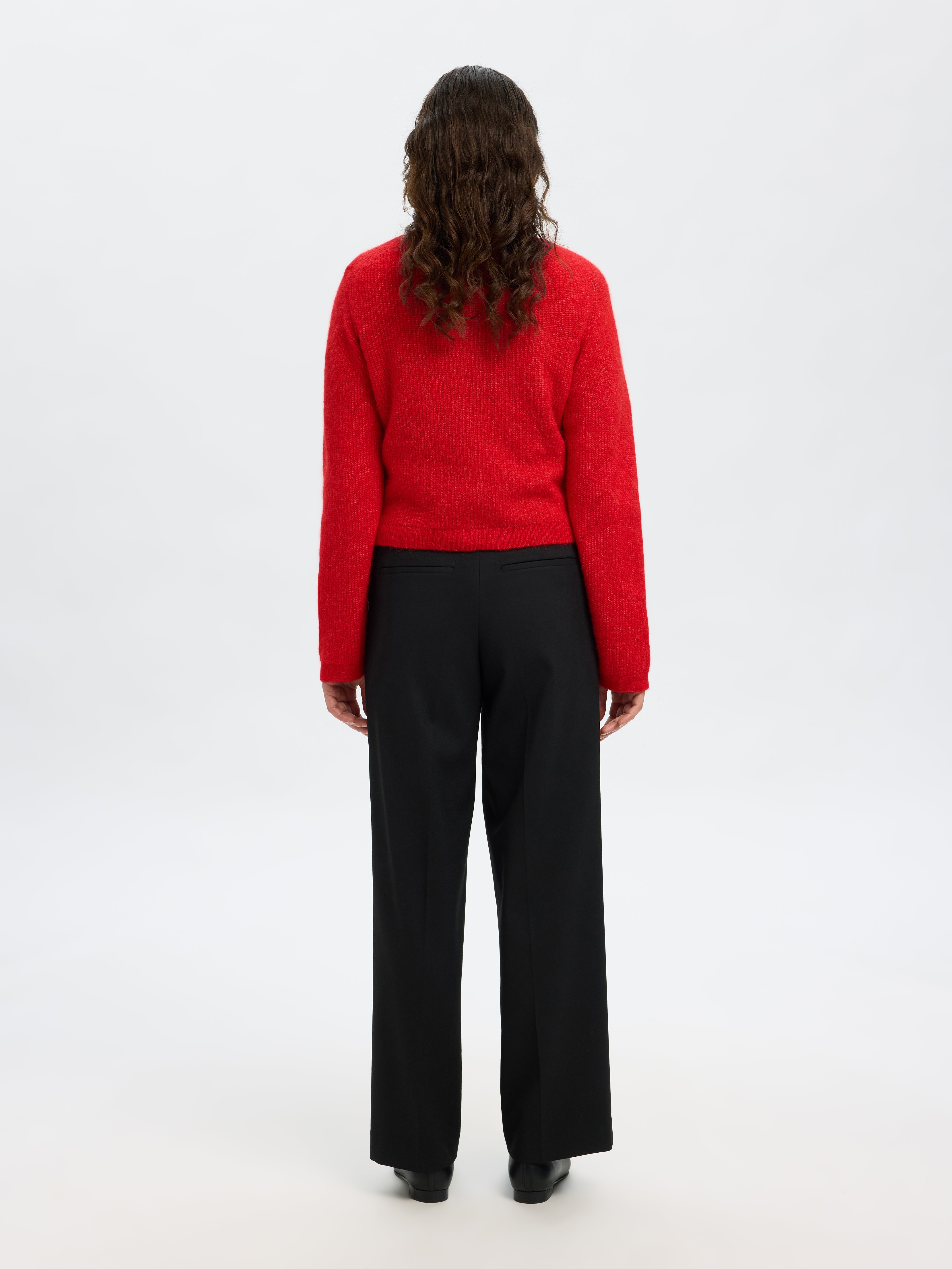 Sia Ras Cropped cardigan | Selected Femme