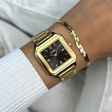 Gracieuse Black Gold Watch | Cluse