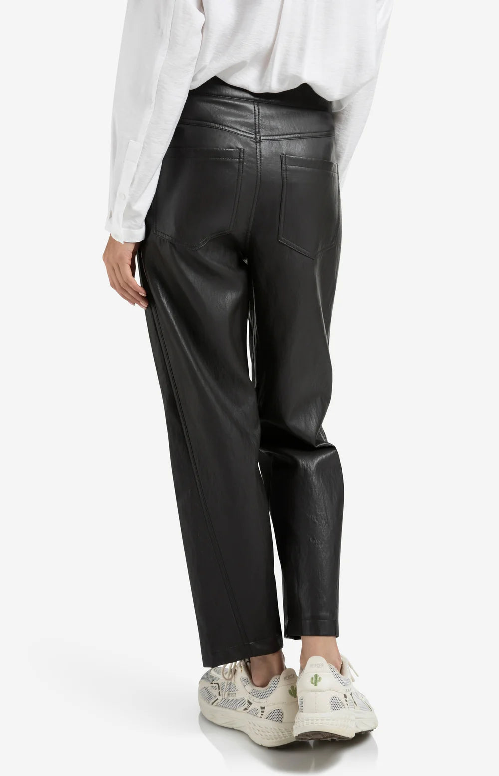 Faux Leather Trouser | YAYA