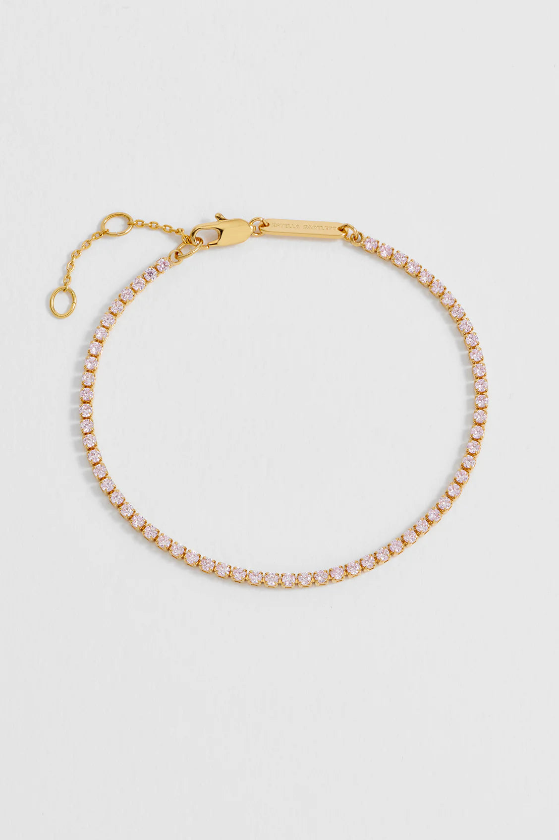 Pink tennis bracelet | Estella Bartlett