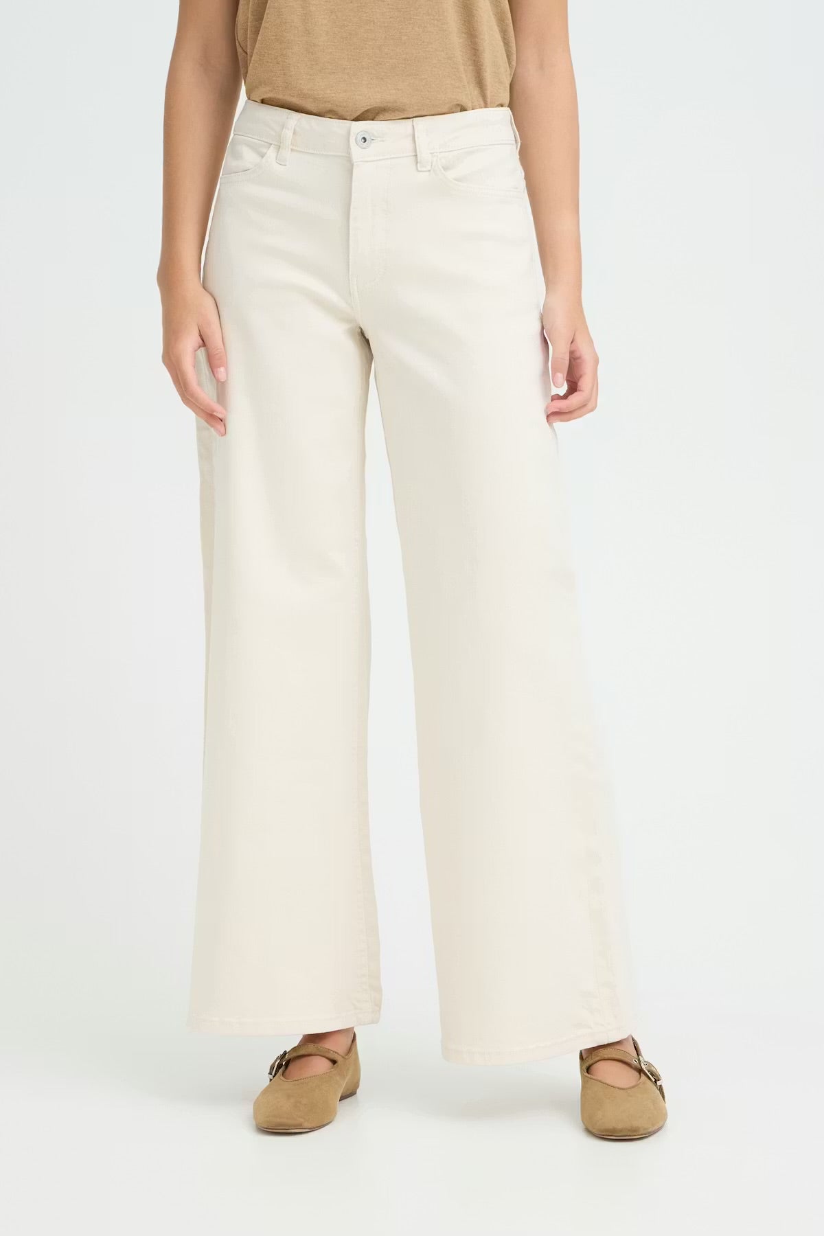 ZiggyWide pants -Birch|Ichi