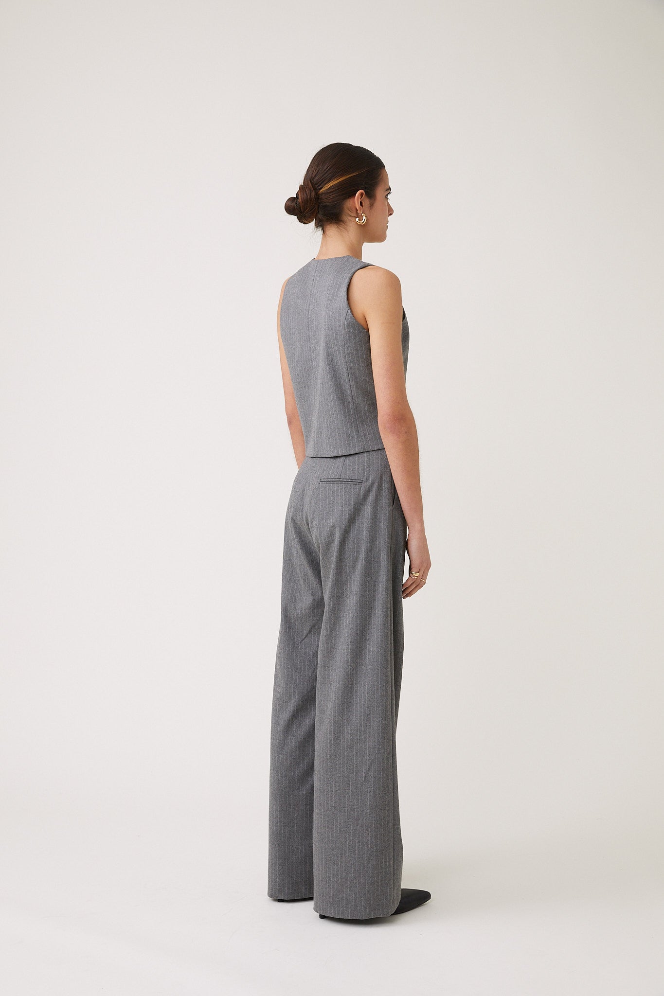 Gally grey waistcoat | Suncoo