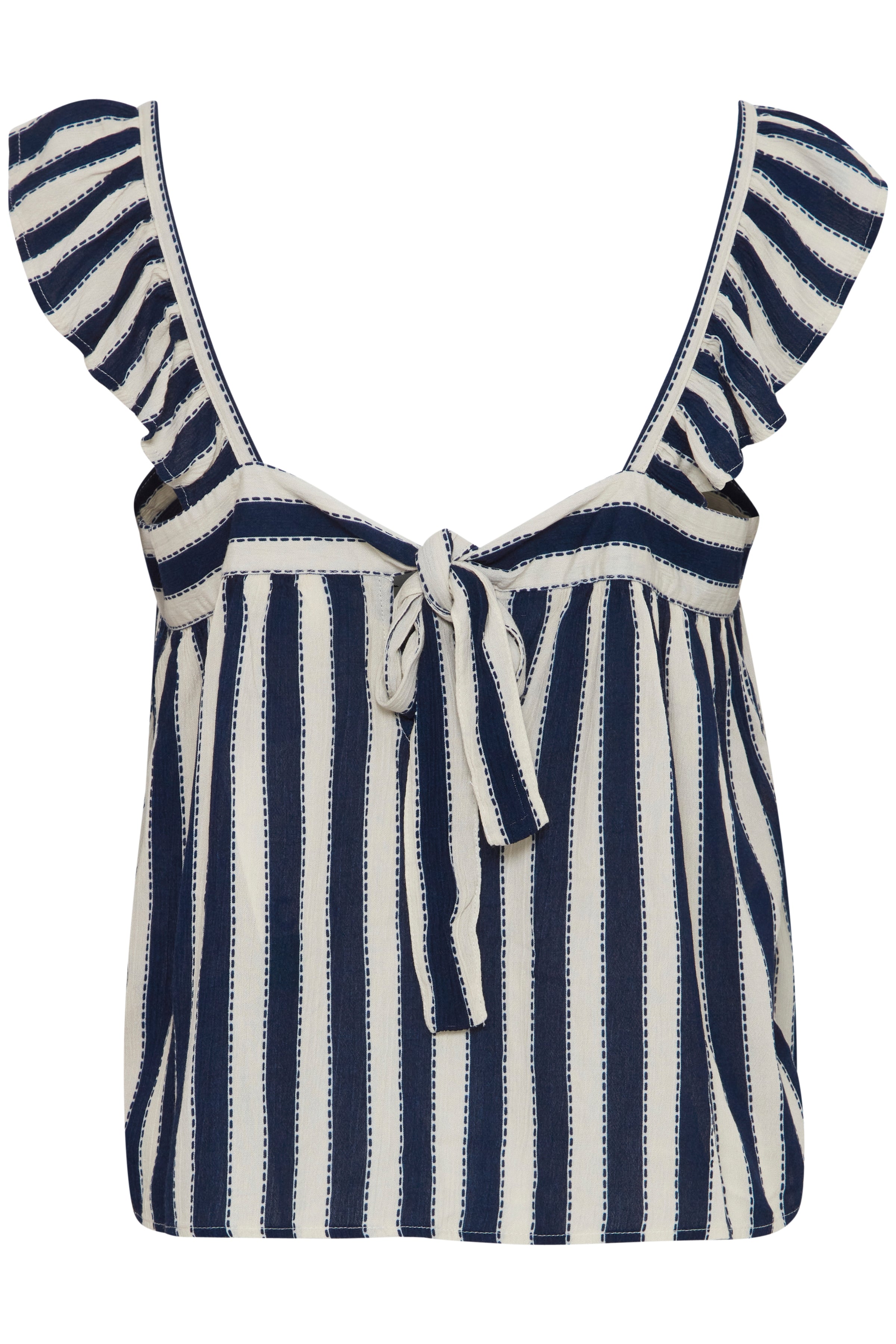 Marrakesh Navy Stripe Top | Ichi