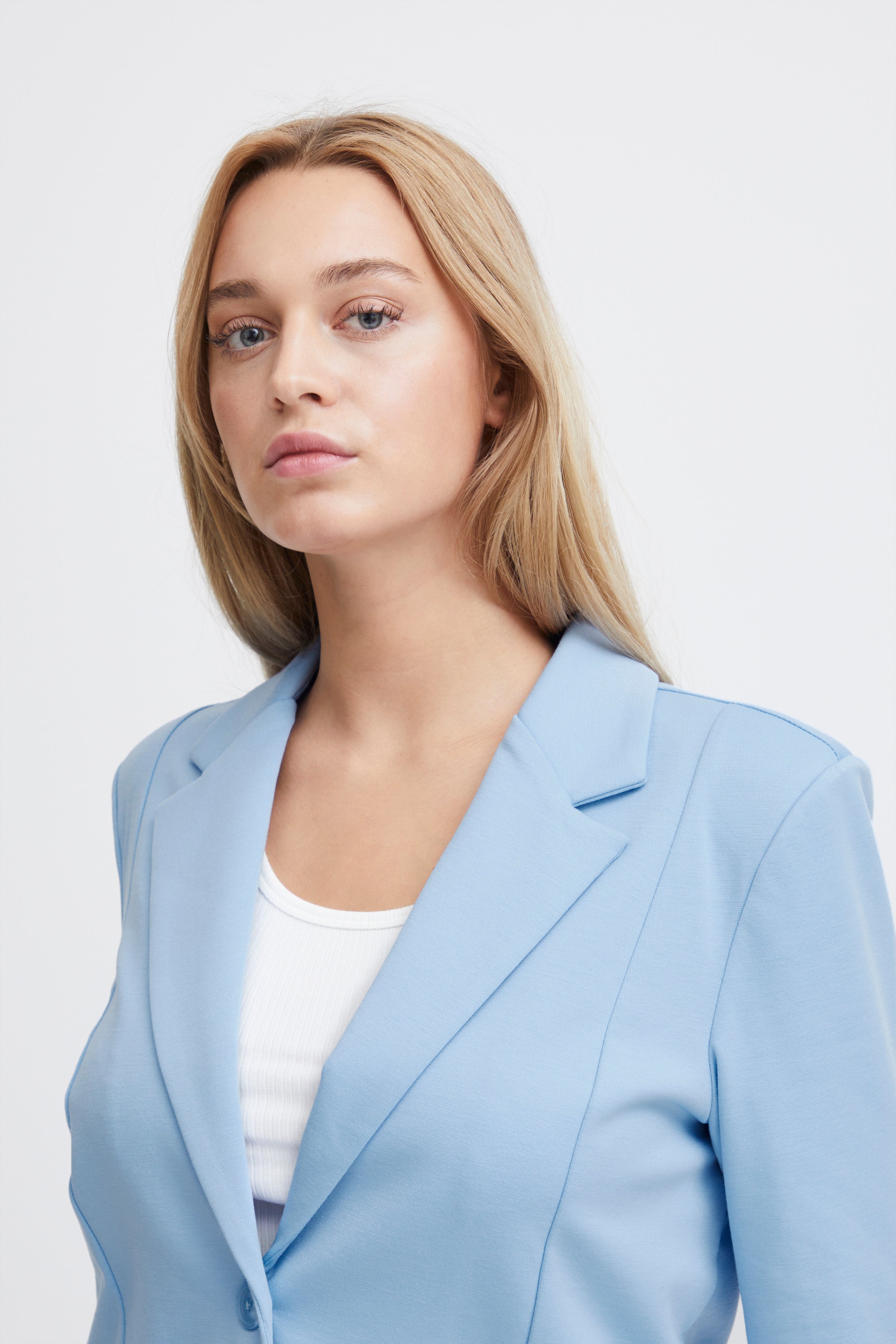 Ihkate Oversized Blazer Blue | Ichi