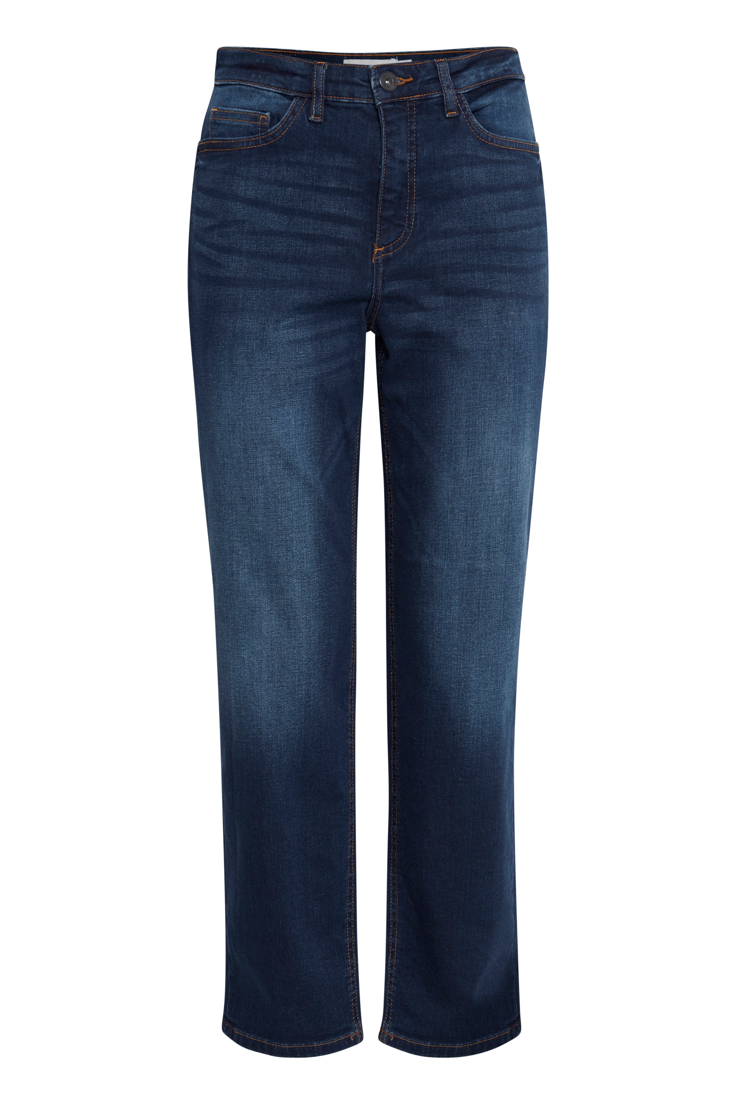 Raven straight fit dark denim jean | Ichi