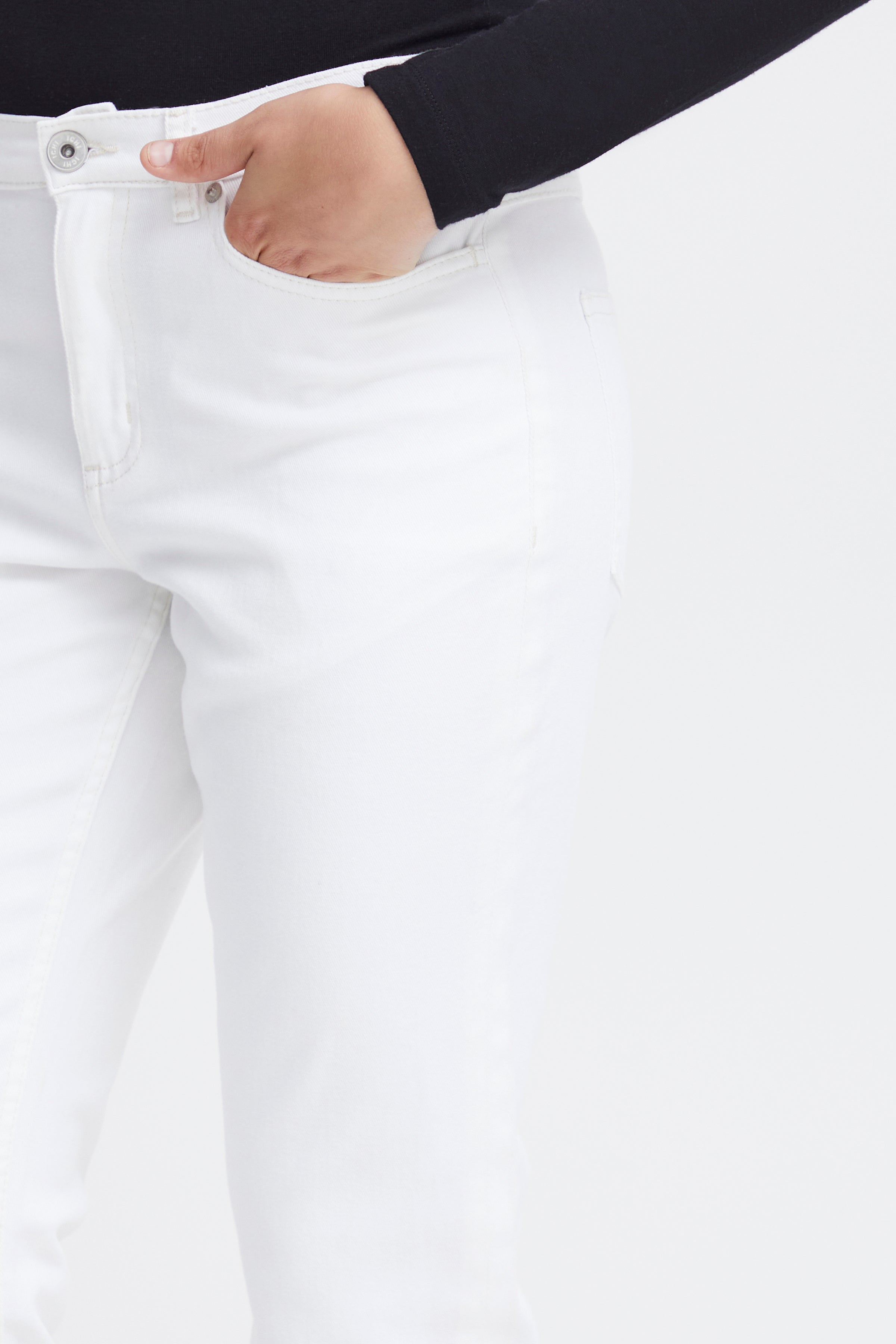 RAVEN ZIGGY BRIGHT WHITE JEANS | Ichi