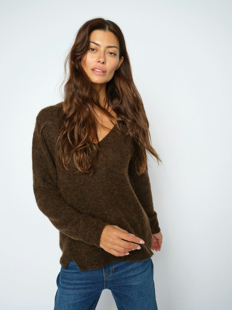 Mape Sophia jumper brown |Mos Mosh
