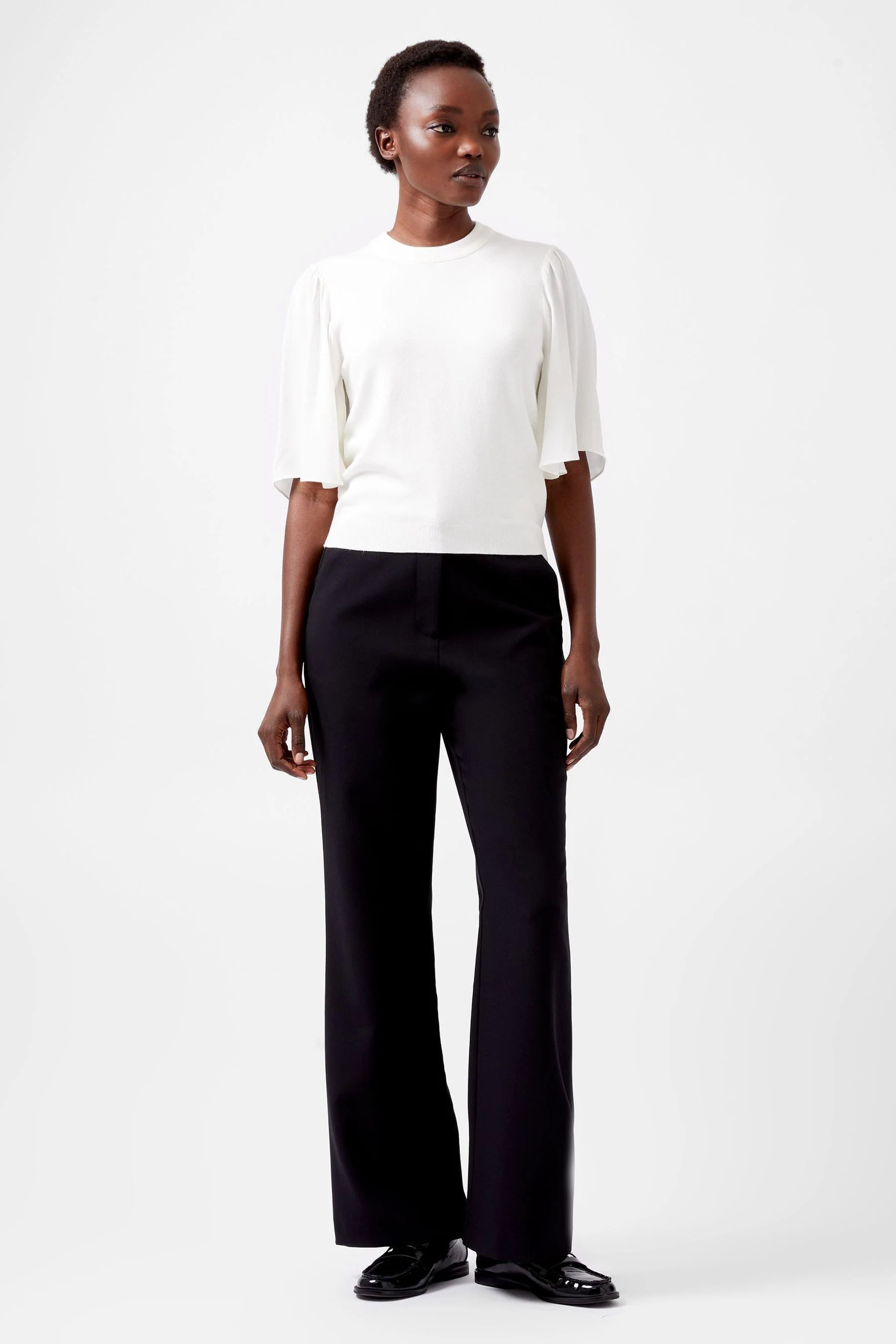 Krista Flare Sleeve Top | French Connection