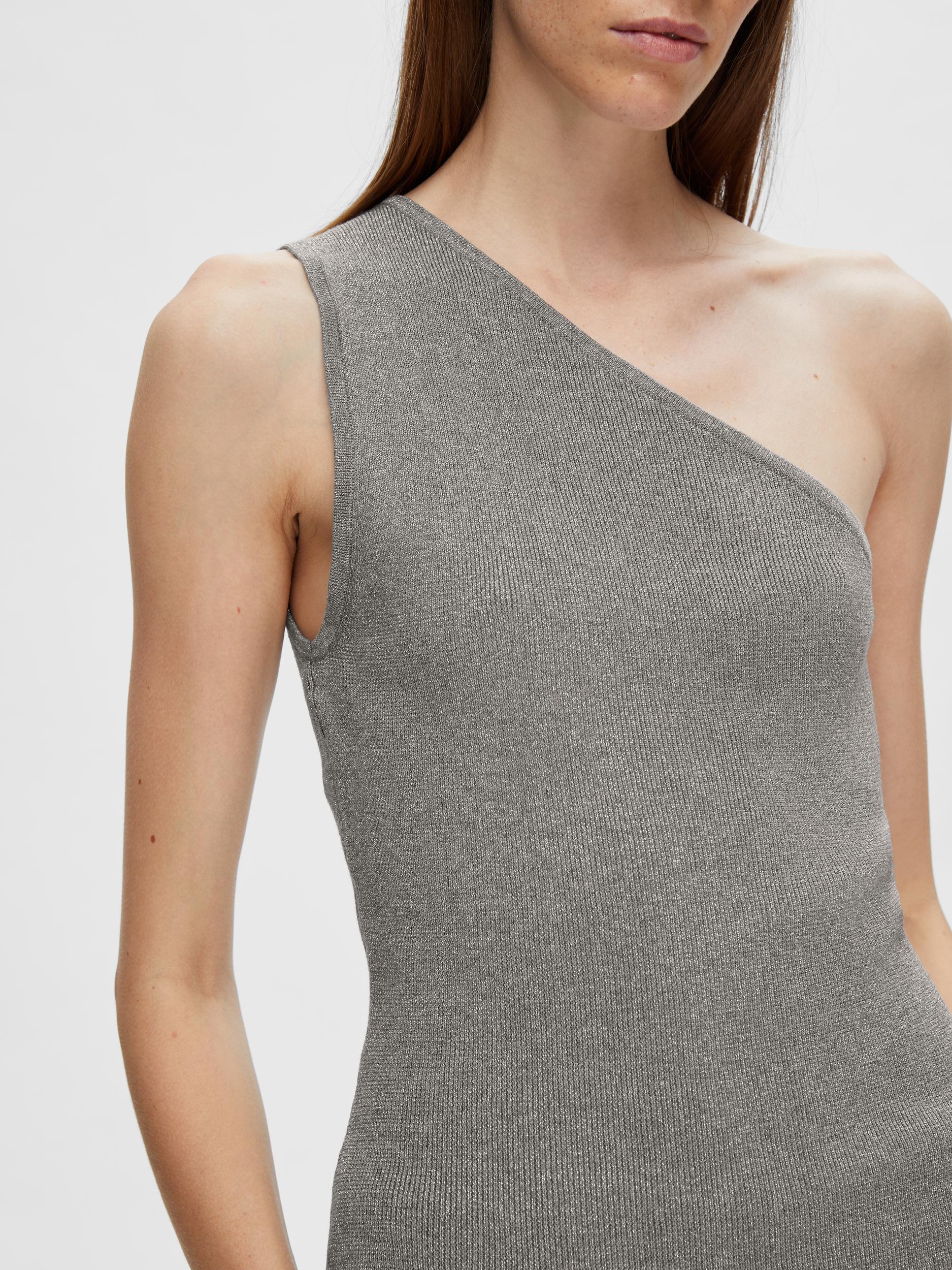 Flura one shoulder knit top | Selected Femme