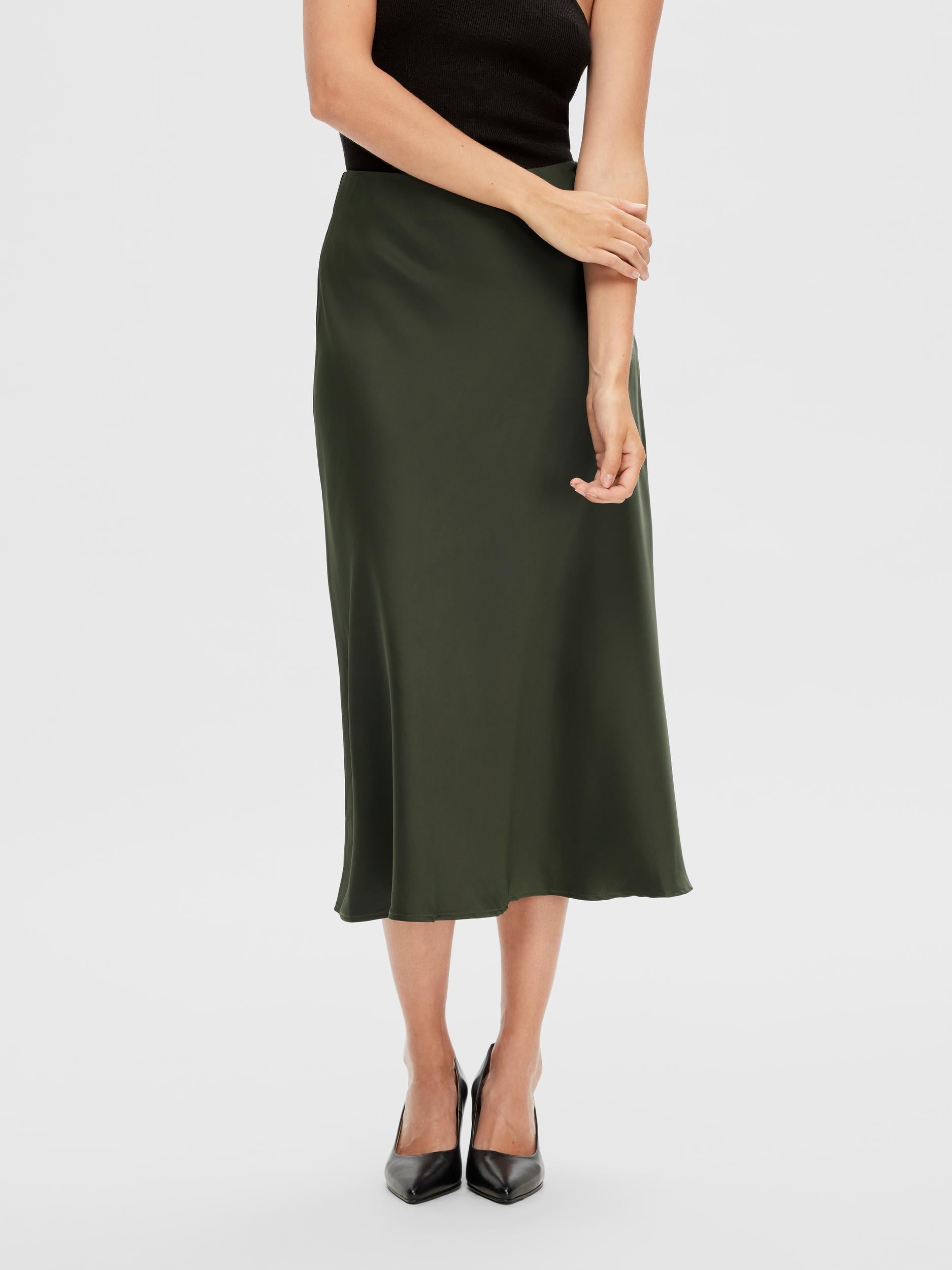 Lena green skirt | Selected femme