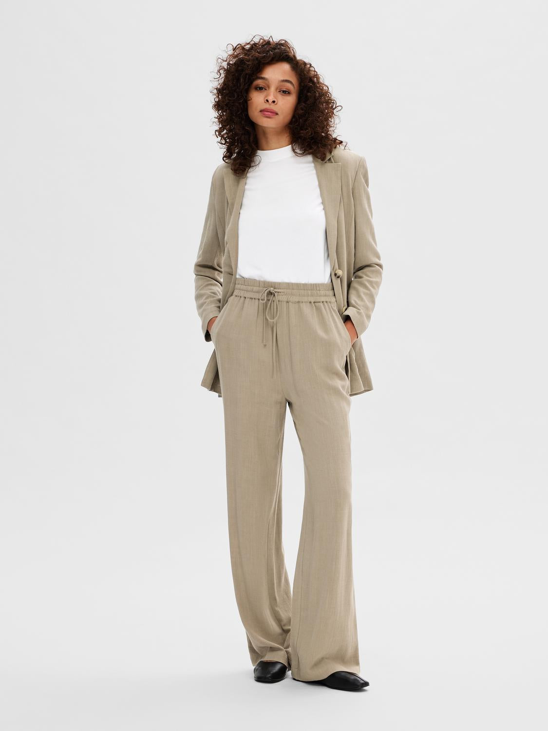 Gulia Linen Pants | Selected Femme