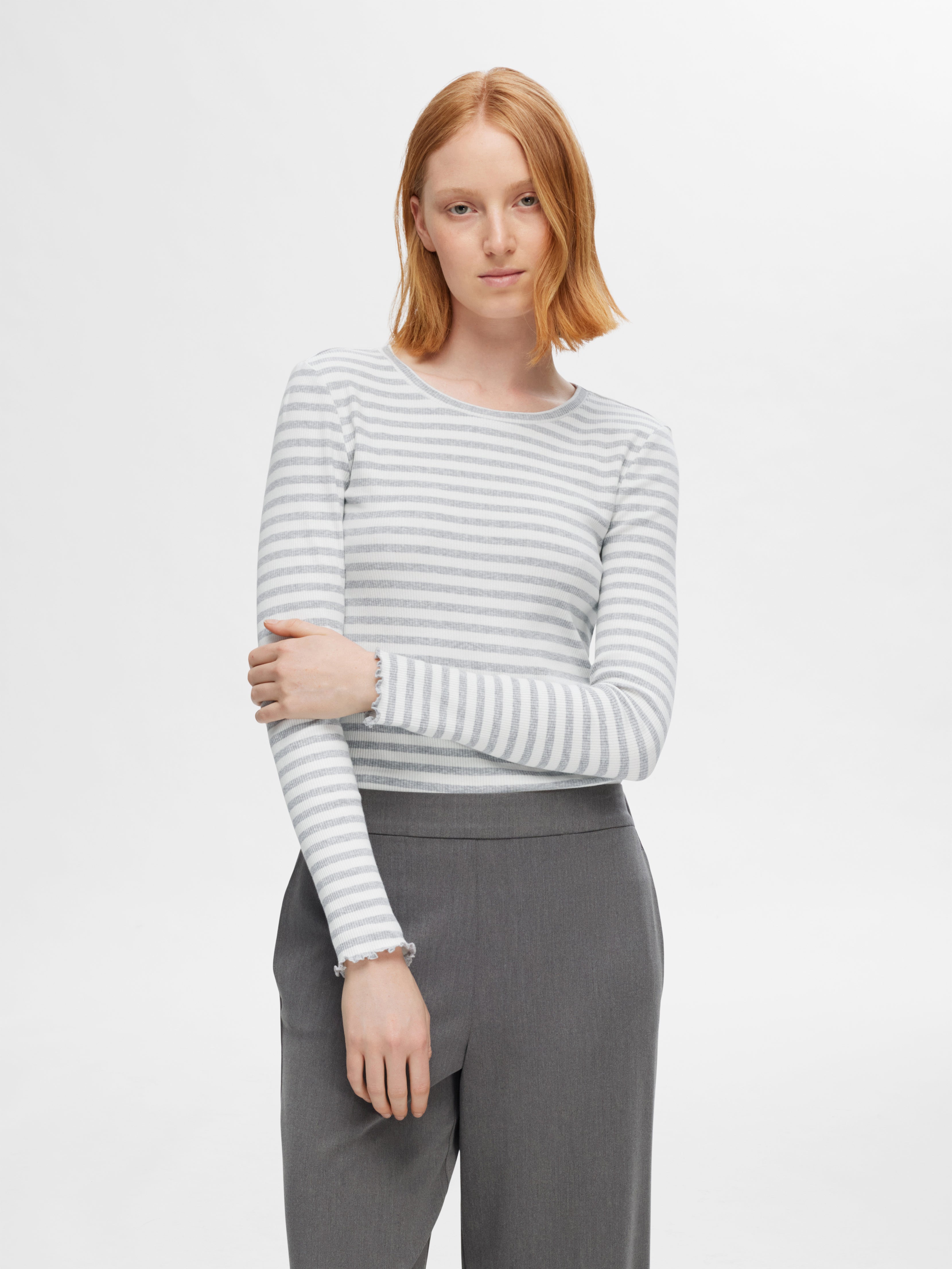 Anna long sleeve top | Selected Femme