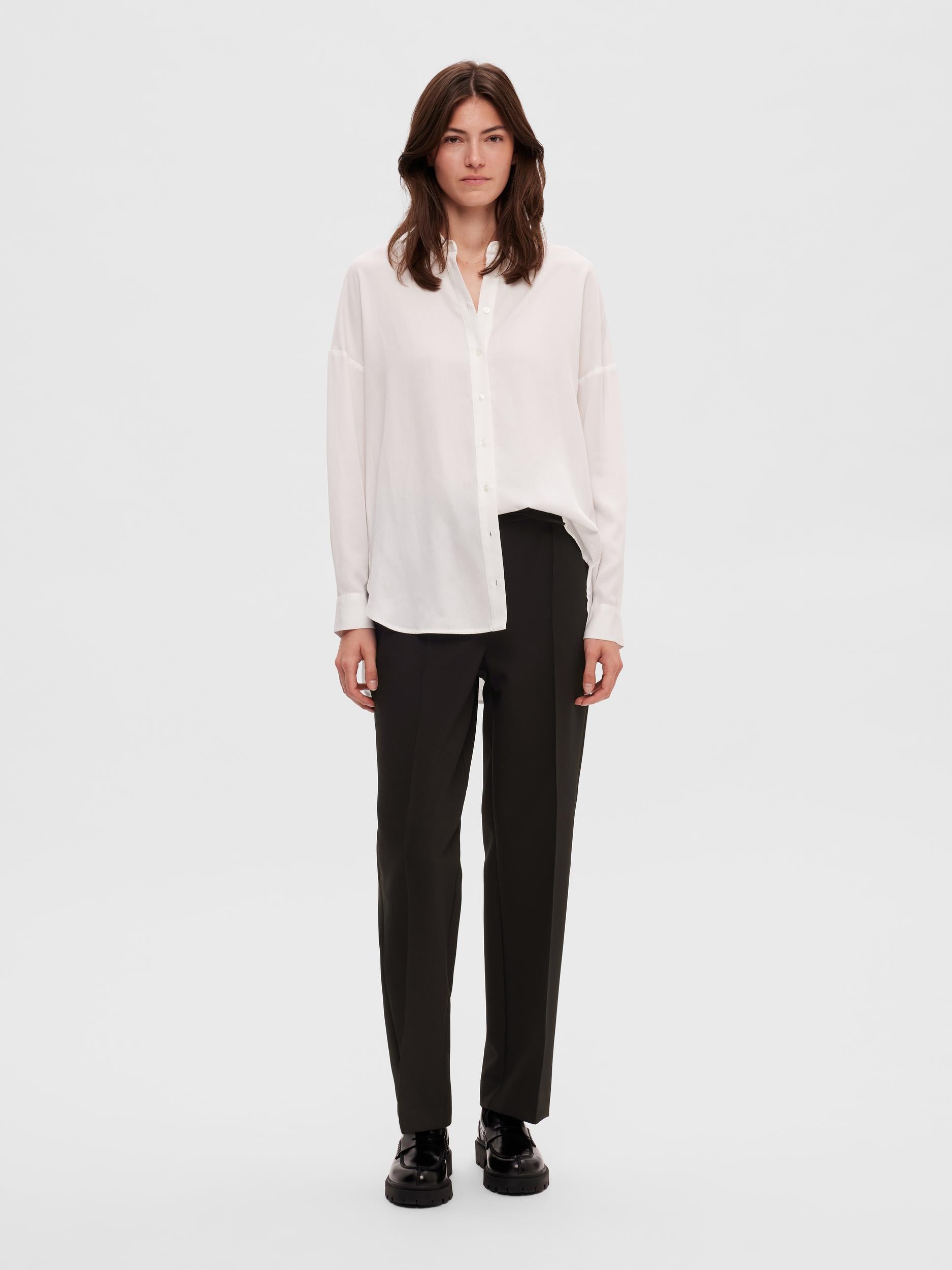 Vinnie Black Trouser | Selected Femme