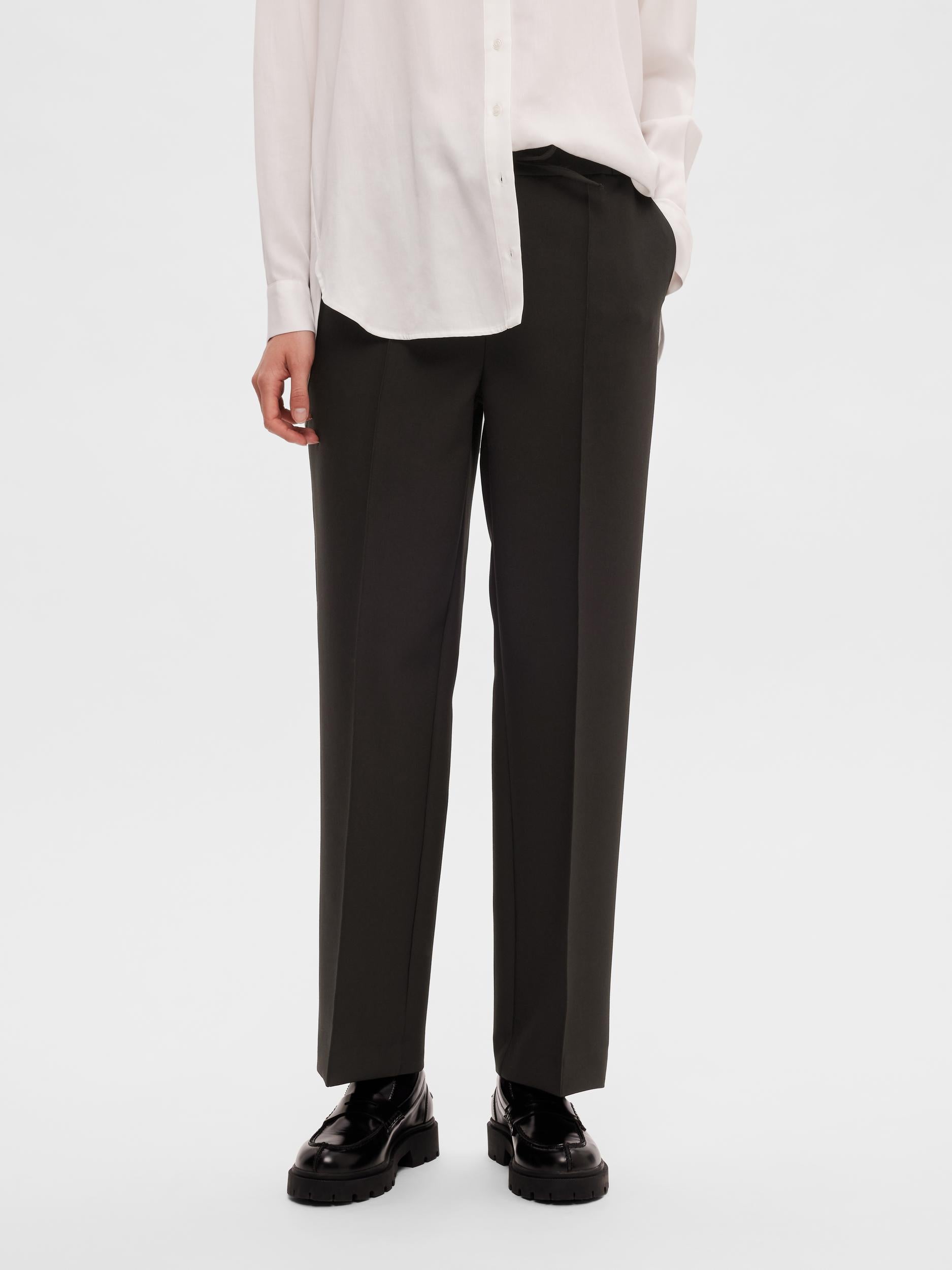 Vinnie Black Trouser | Selected Femme