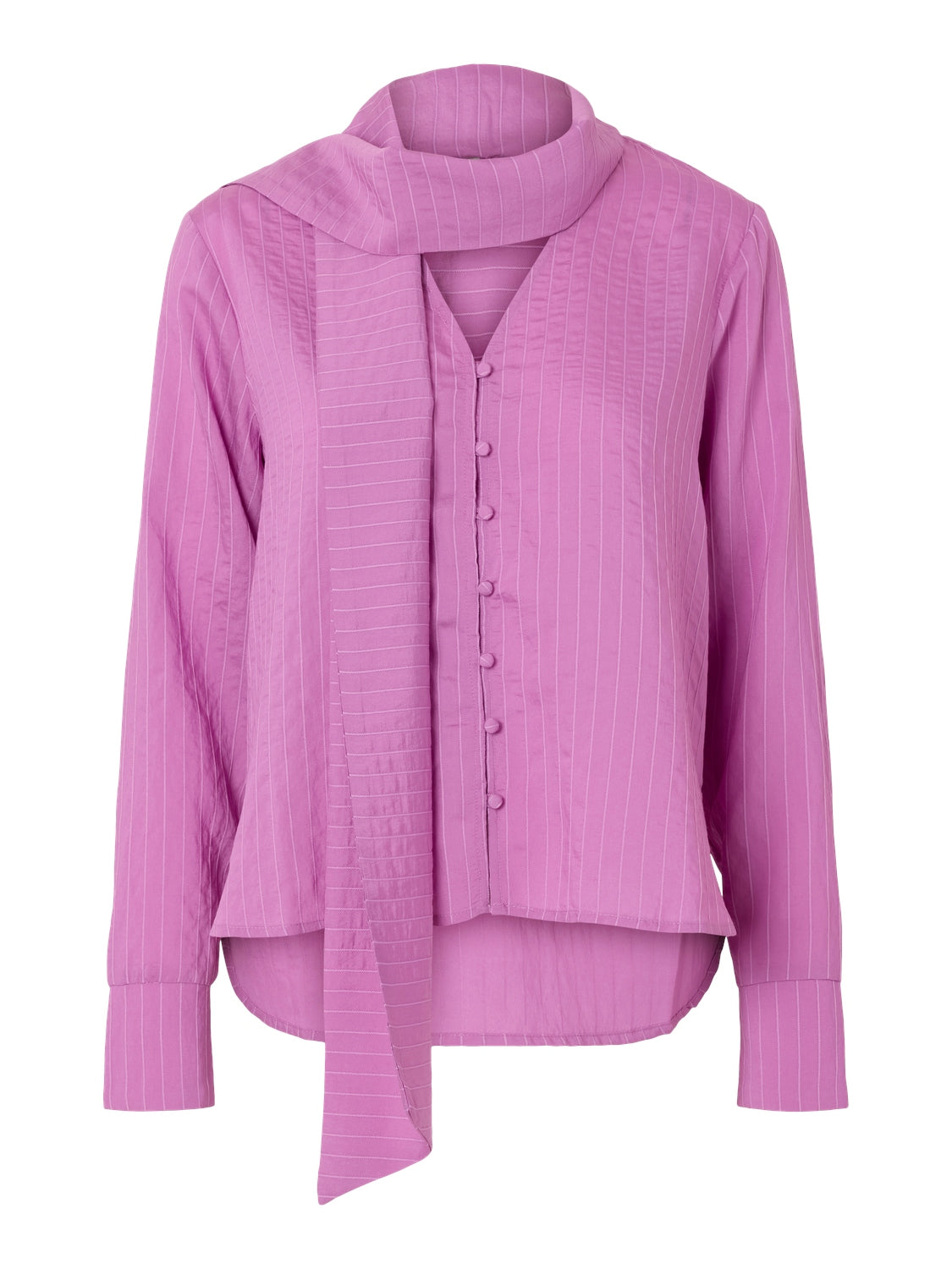 LUCIA LS TIE SHIRT|SLF