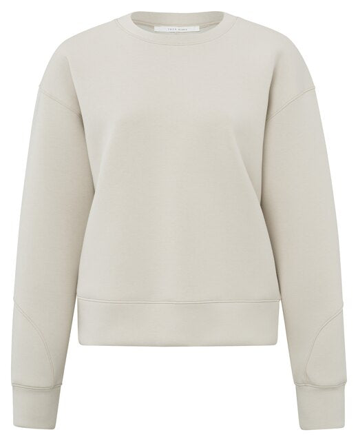 Silver Beige Sweatshirt | Yaya