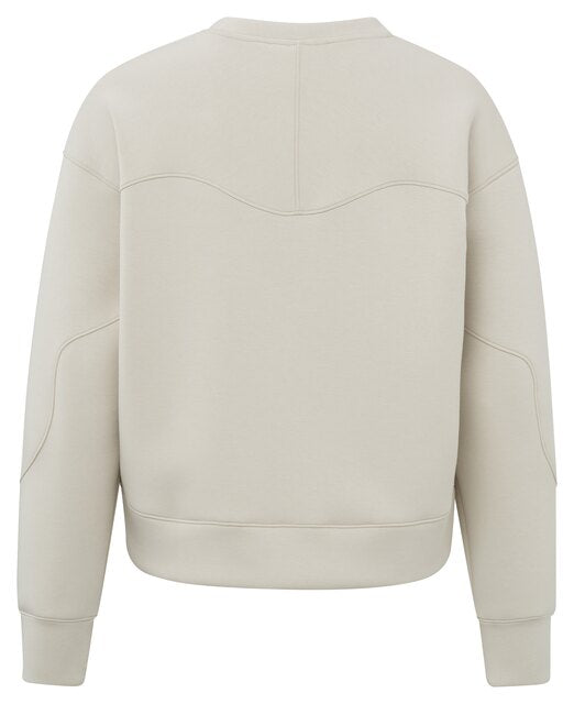 Silver Beige Sweatshirt | Yaya