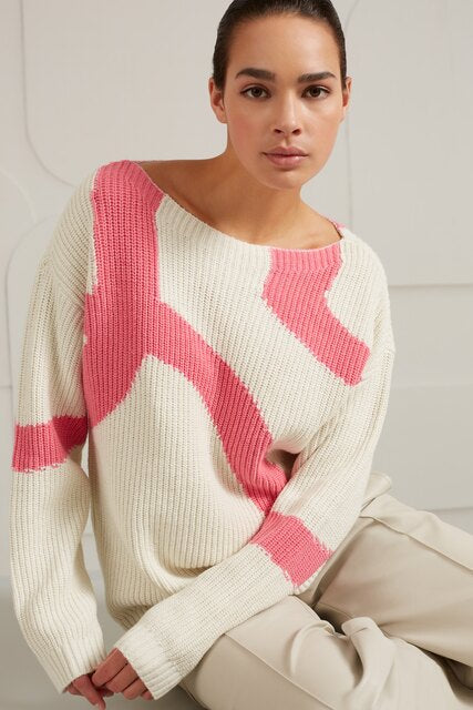 Jacquard Sweater | Yaya