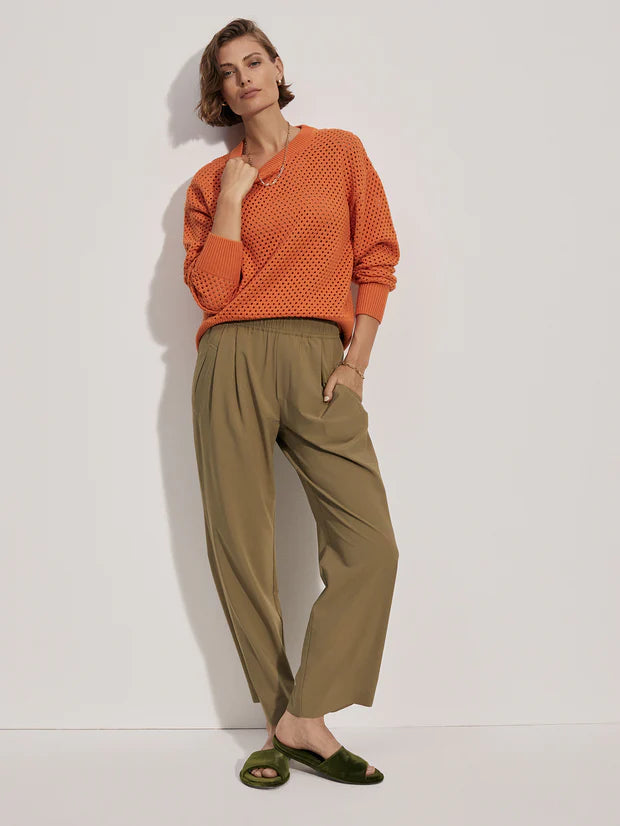 Tacoma straight pleat pant 28''| Varley