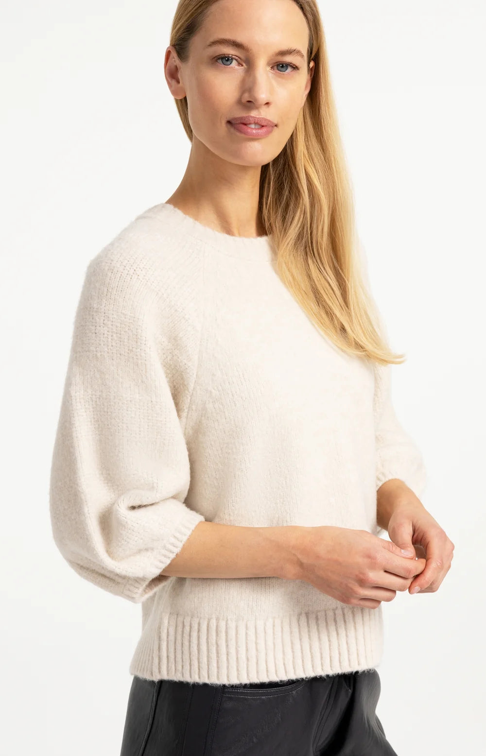 Sweater With Balloon Sleeves | Yaya