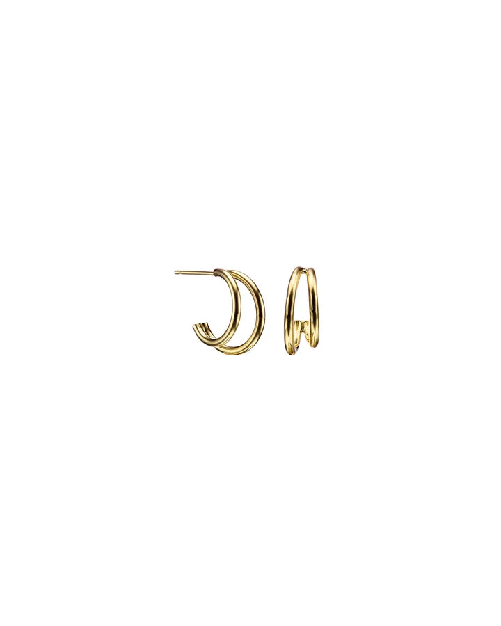 Gold duet hoops | Mary K