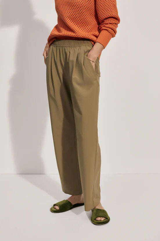 Tacoma straight pleat pant  28''| Varley