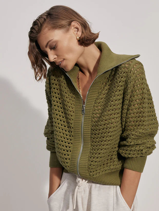 Eloise full zip knit | Varley