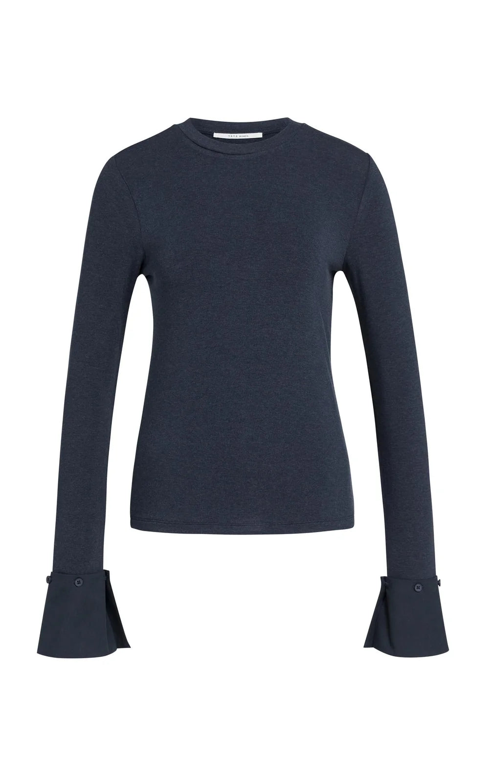 Jersey Top With Removable Cuffs | Yaya