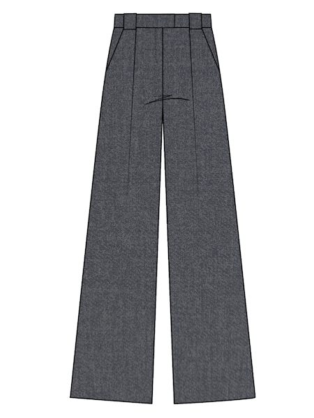 Jody trousers carbone | Suncoo