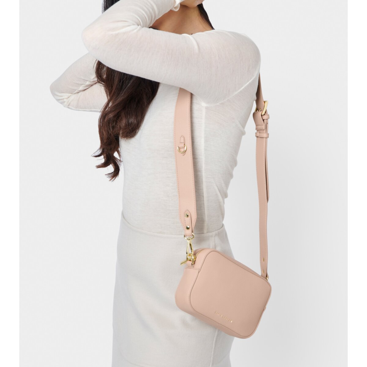 Zana mini crossbody bag Nude Pink |Katie Loxton
