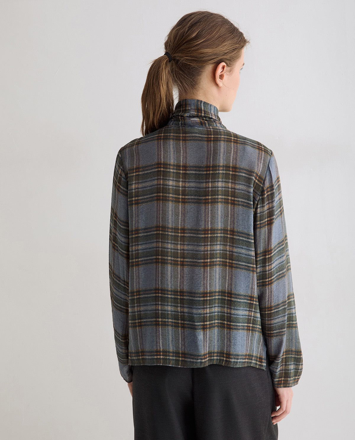 Newport Checked Bow shirt | Yerse