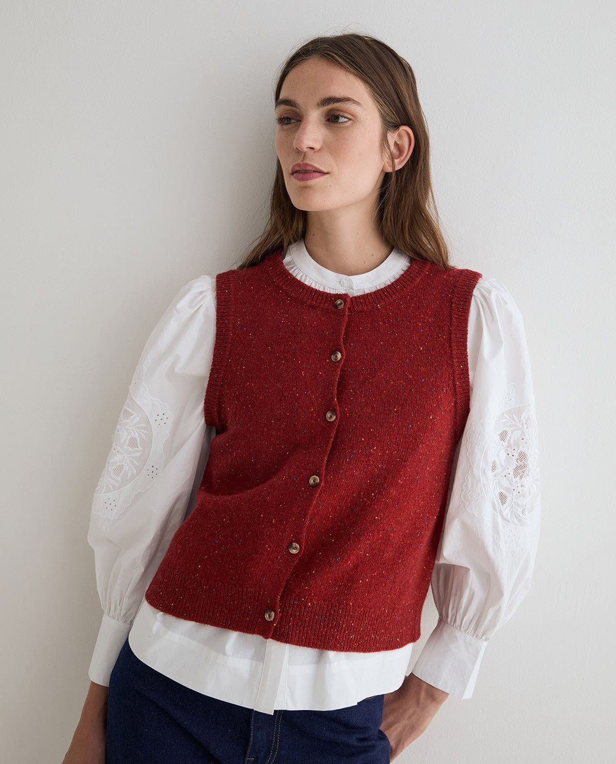 Sandy Knit Vest | Yerse