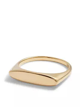 Gold signet ring | Katie Loxton