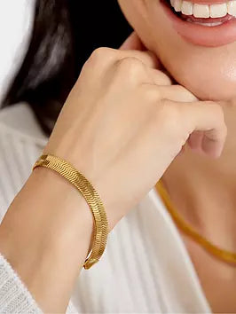 Ciana large snake chain bracelet | Katie Loxton