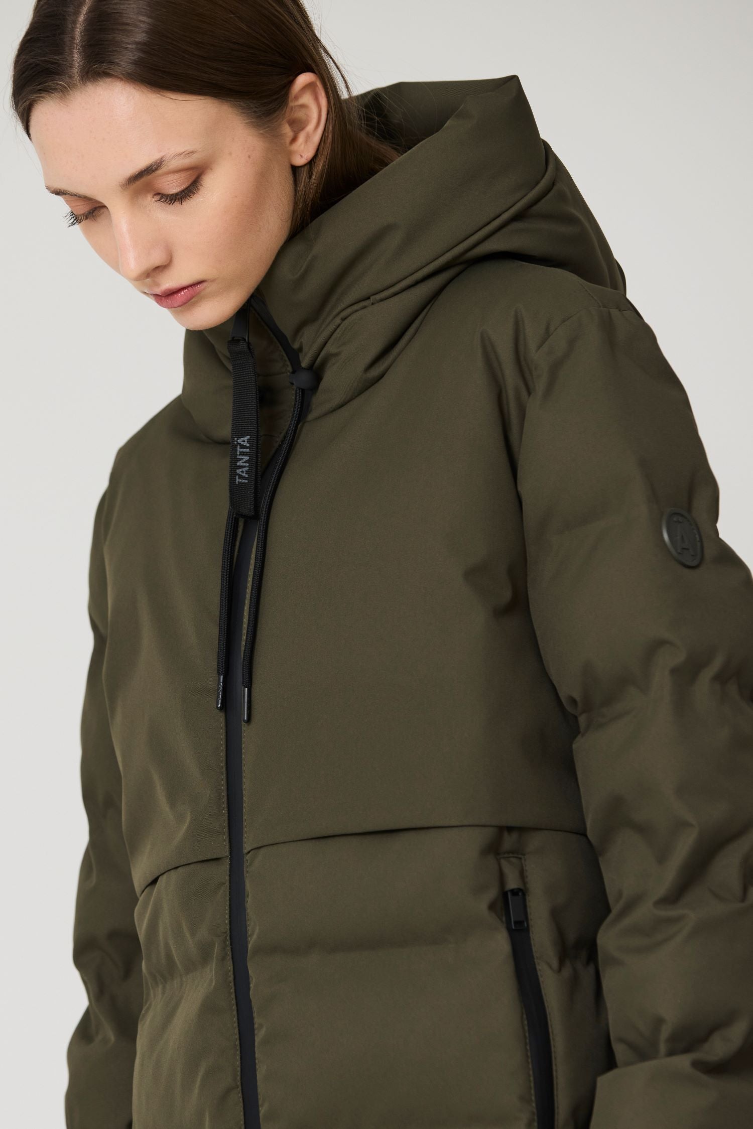 Snestorm Khaki Jacket | Tanta