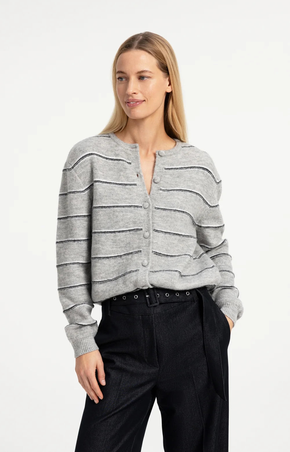 Sweater With Tie Detail | Yaya