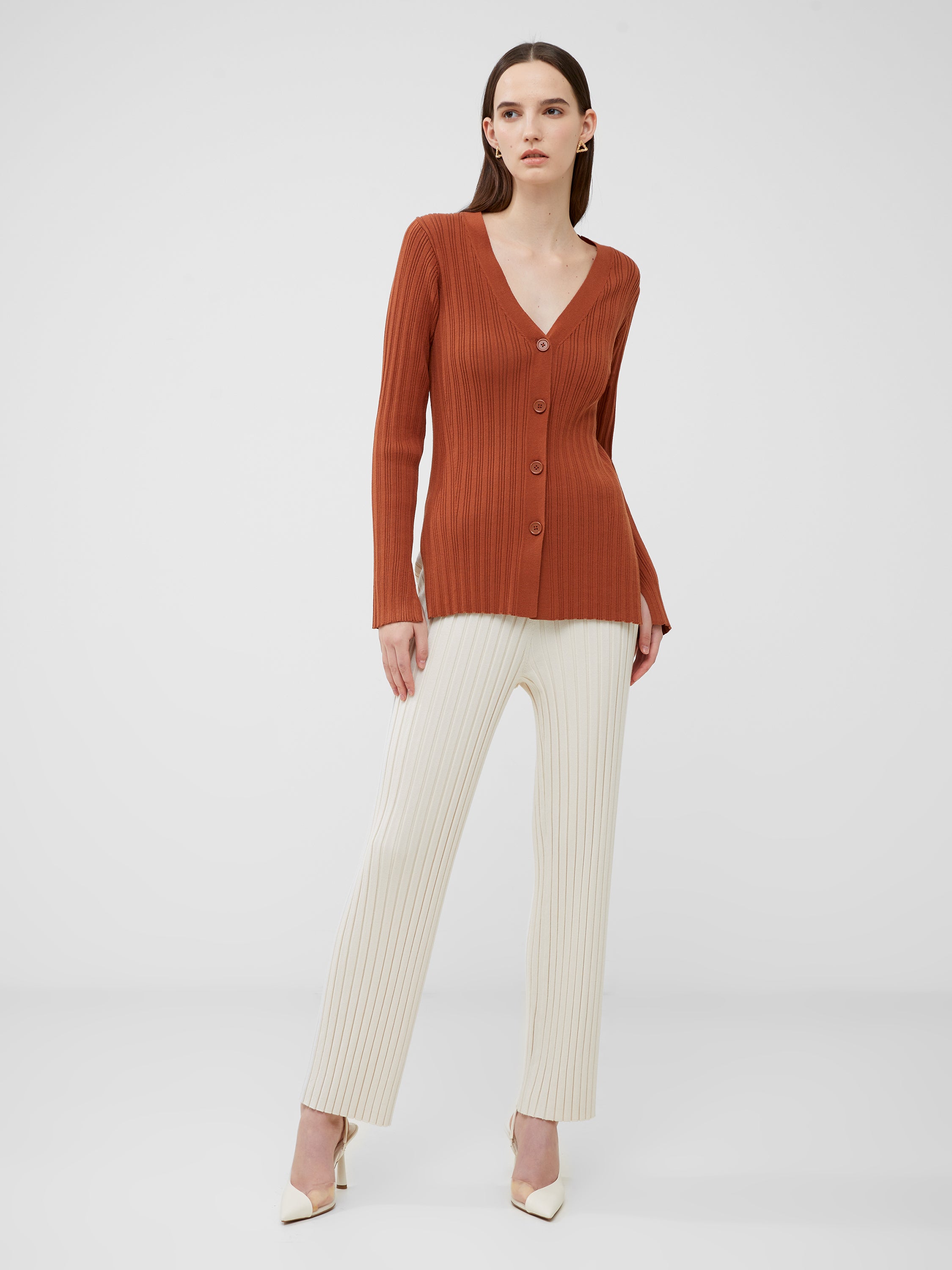 Rust cardigan | French Connectiom