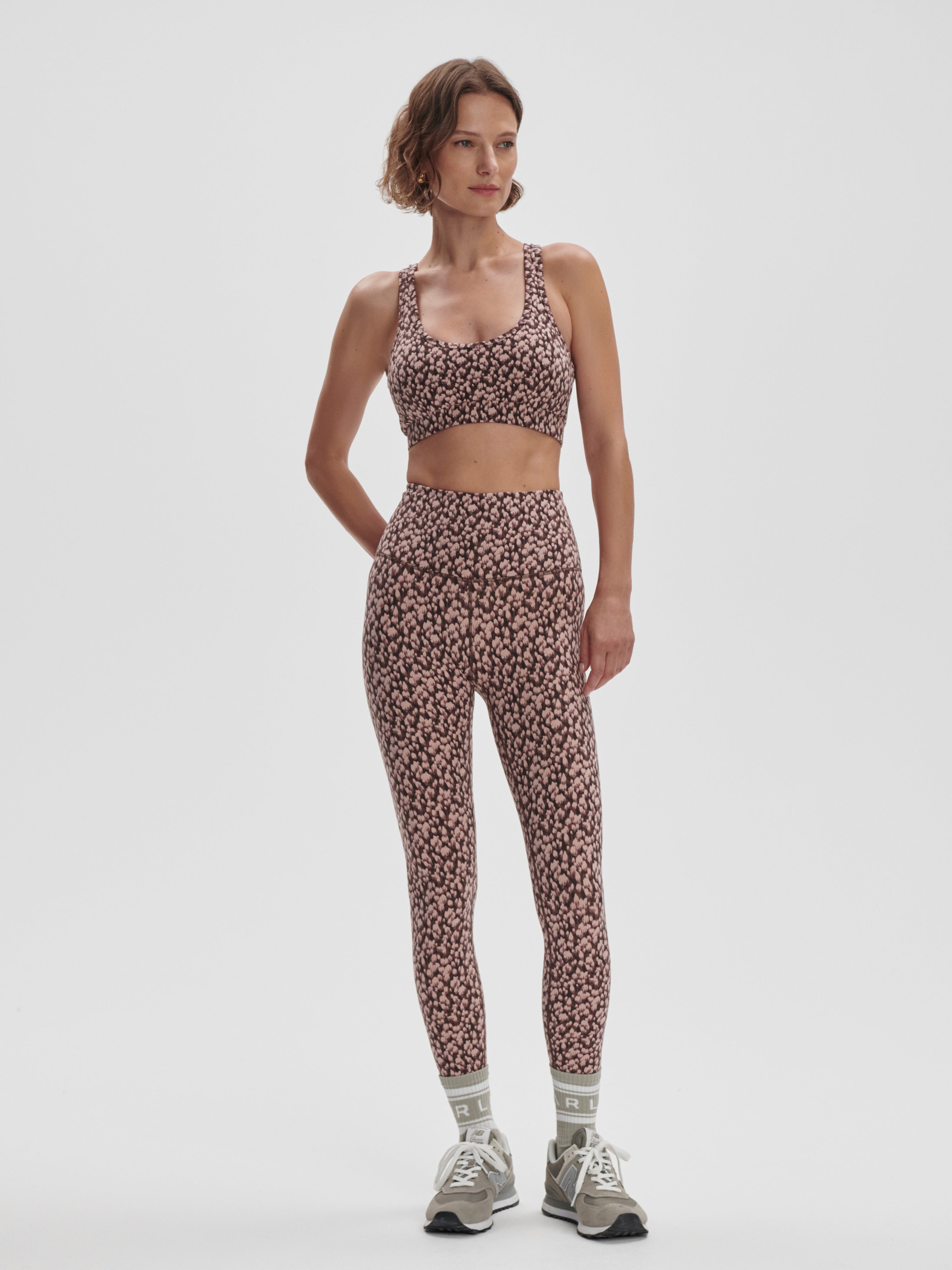 Almond Abstract Leggings | Varley