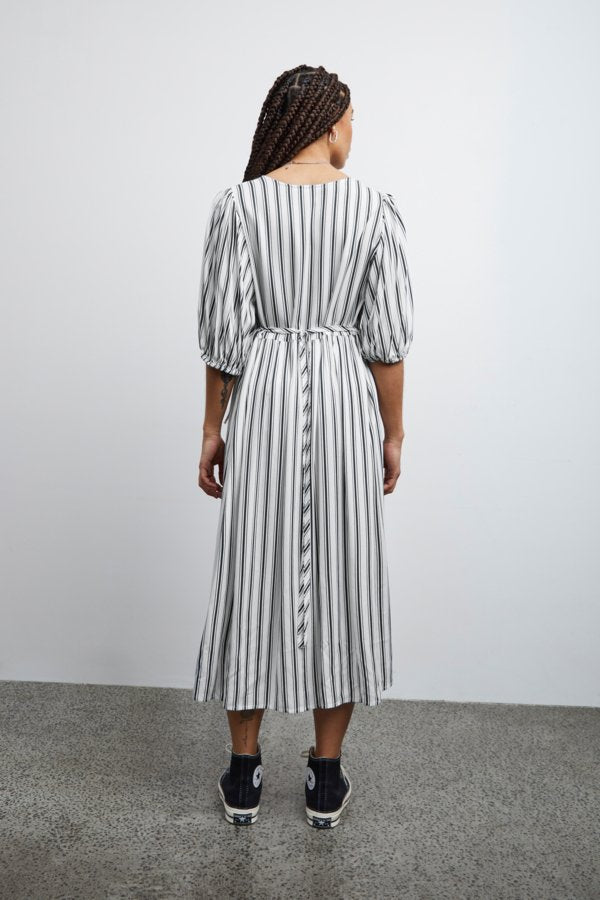 Gearo stripe dress | Ichi