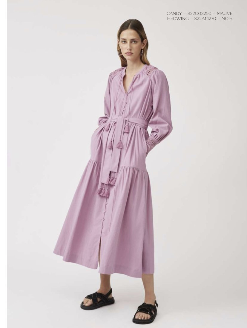 Mauve Boho Candy Dress | Suncoo