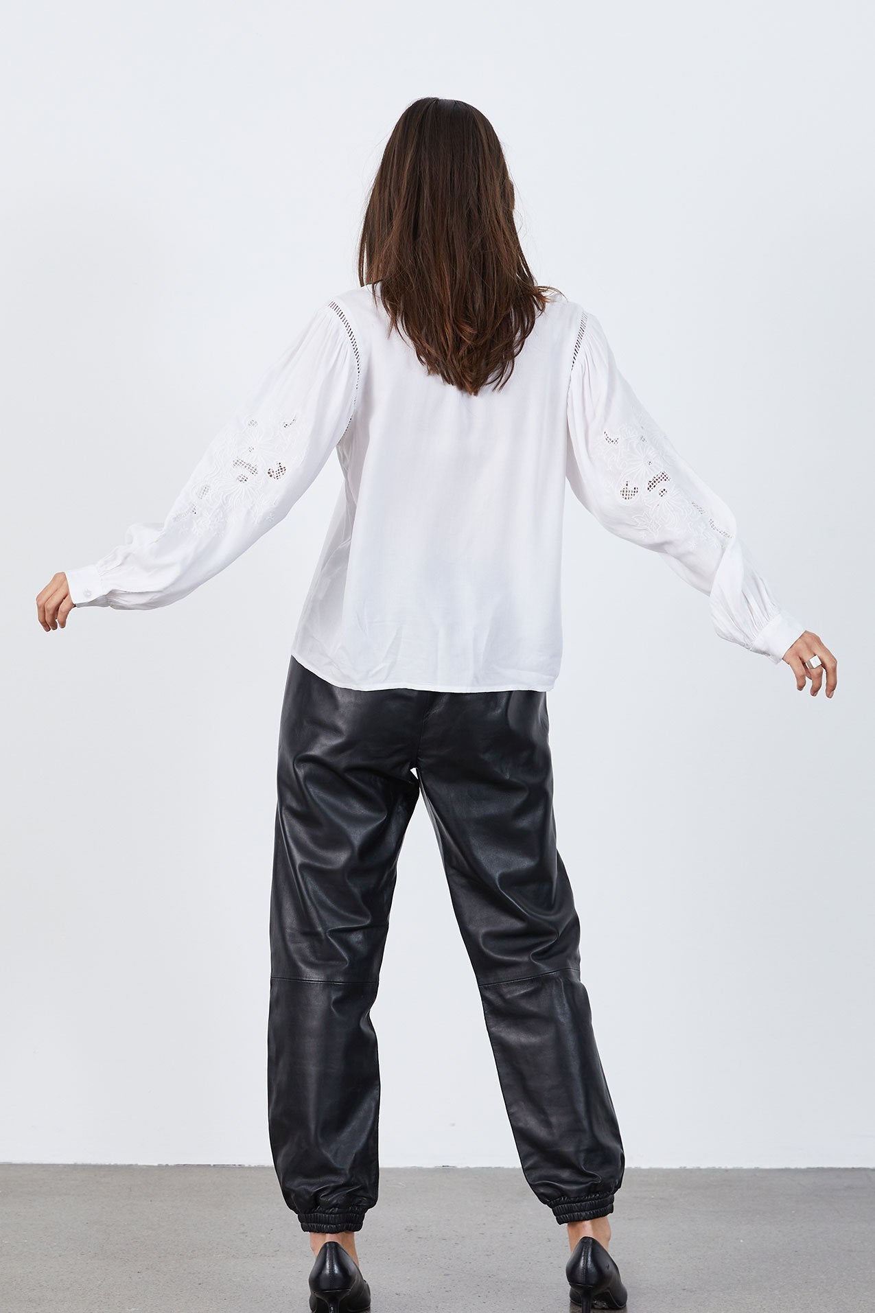 White Valentina shirt | Lollys Laundry