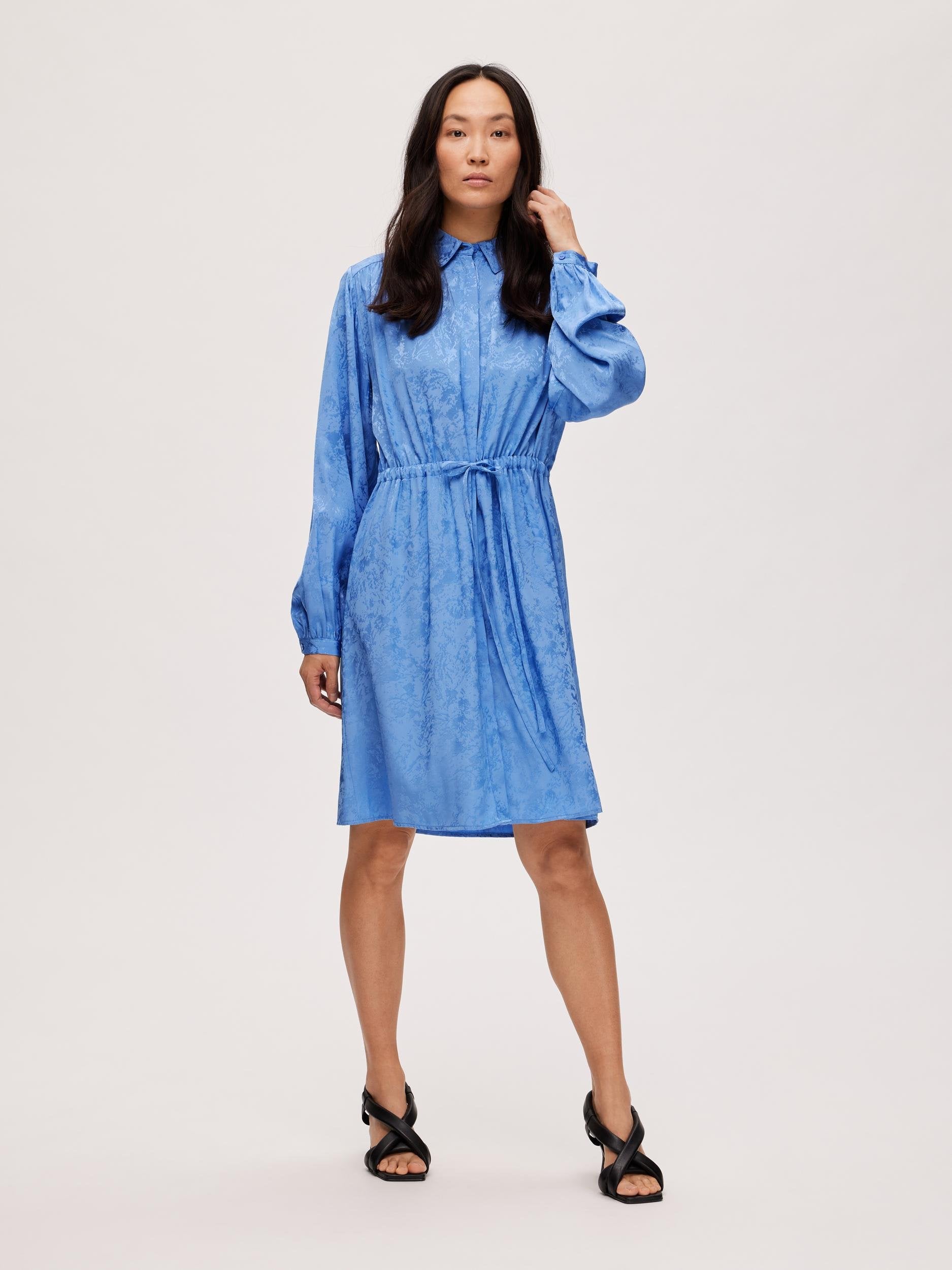 Blue shirt dress | Selected Femme