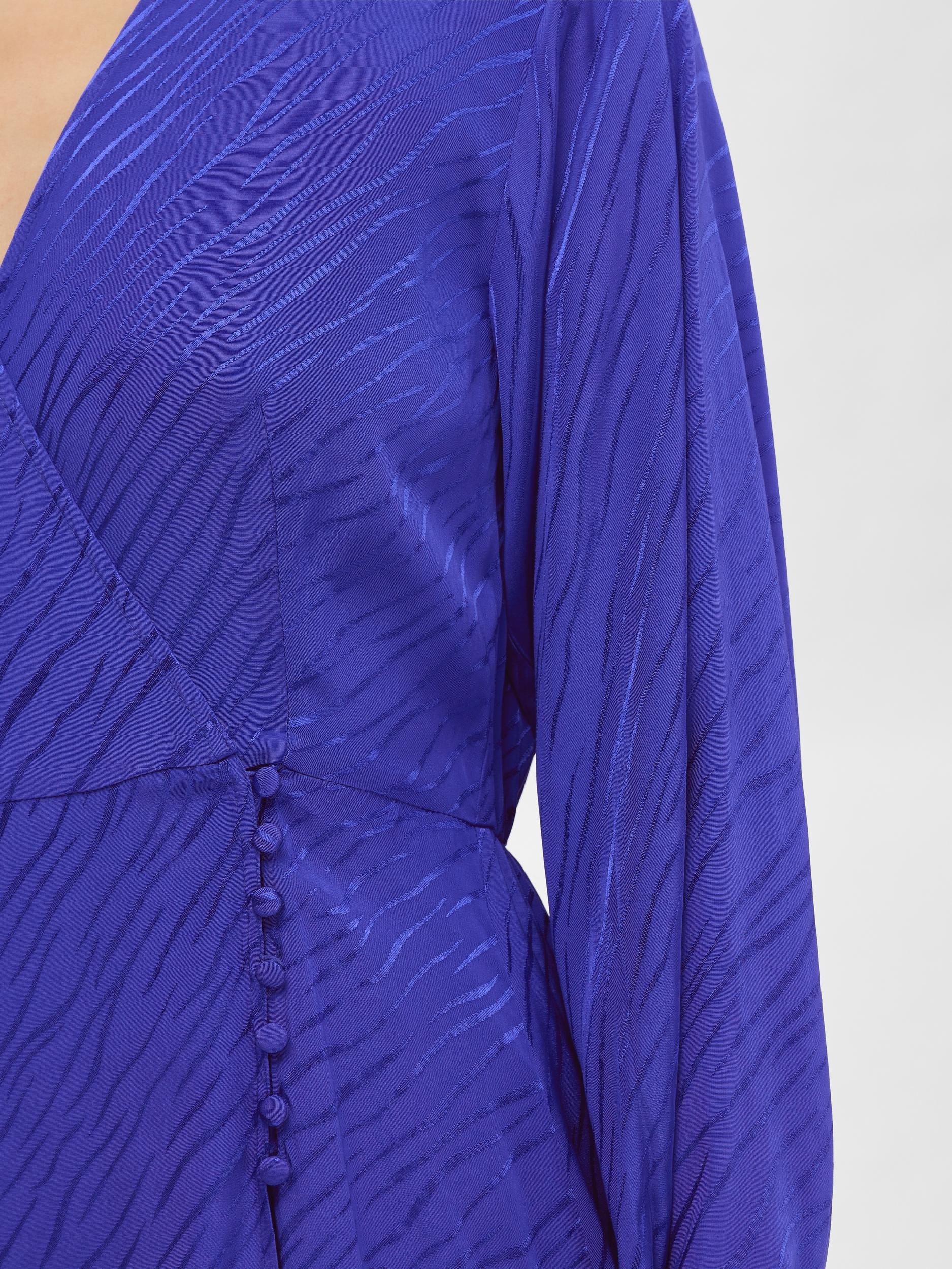 Abienne satin ankle wrap dress | Selected Femme