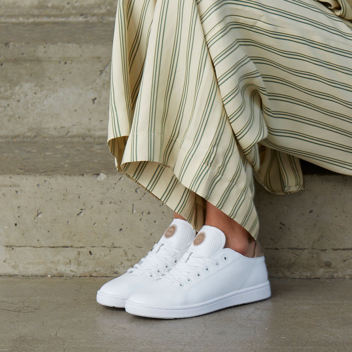 Leather trainer | Woden