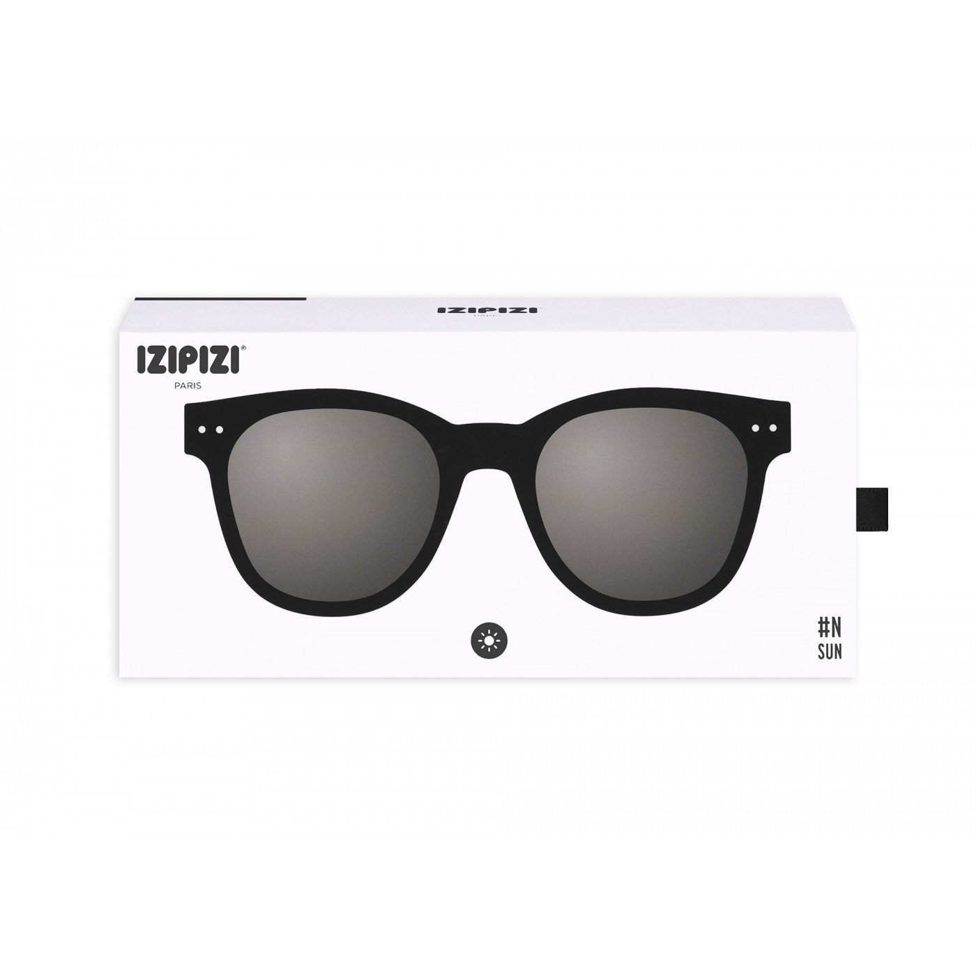 #Nshape Black Oversized Sunglasses | Izipizi