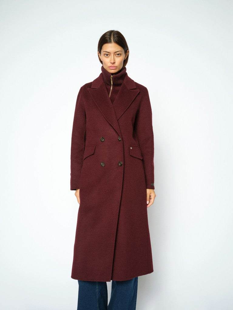 Alva Loisa Mock Neck Coat | Mos Mosh